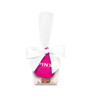 Swing Tag Bag With Love Hearts
